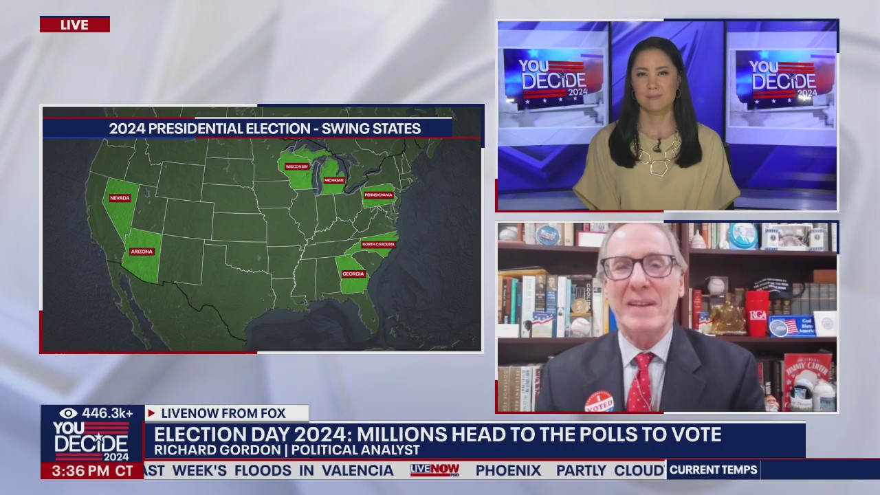 Election Day 2024: Millions head to the polls to vote | LiveNOW from FOX