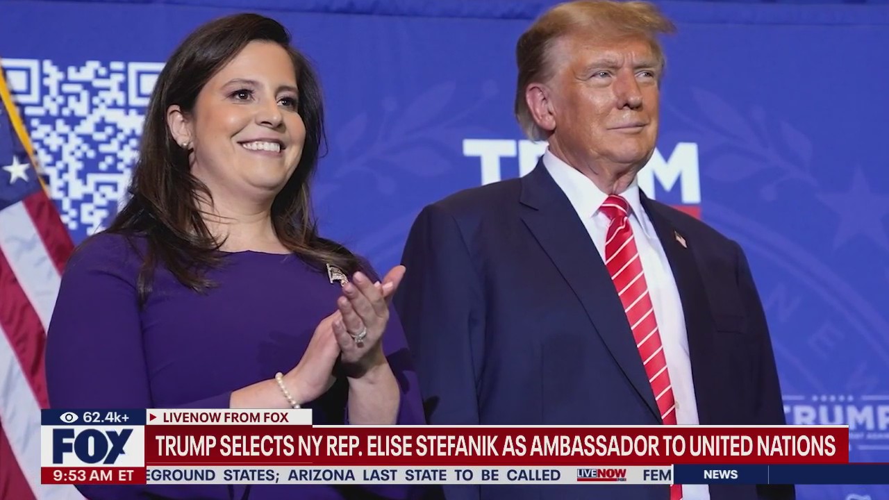 Trump picks Rep. Elise Stefanik as UN ambassador