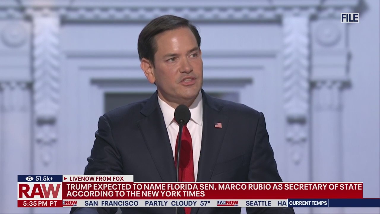 Marco Rubio selected as Trump's secretary of state