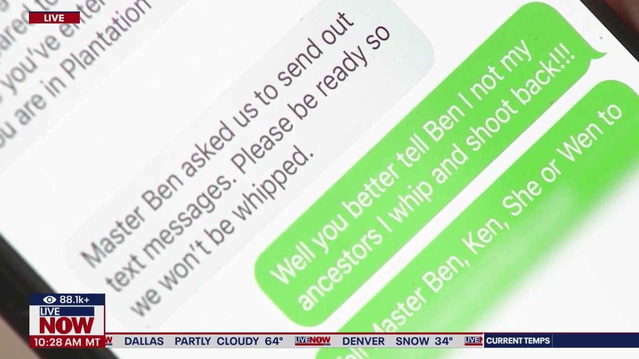 Racist text messages being investigated by FBI