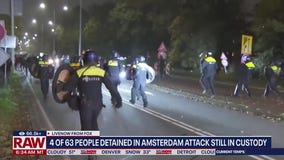 4 of 63 suspects remain detained in Amsterdam attack