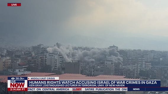 Human Rights Watch accuses Israel of war crimes