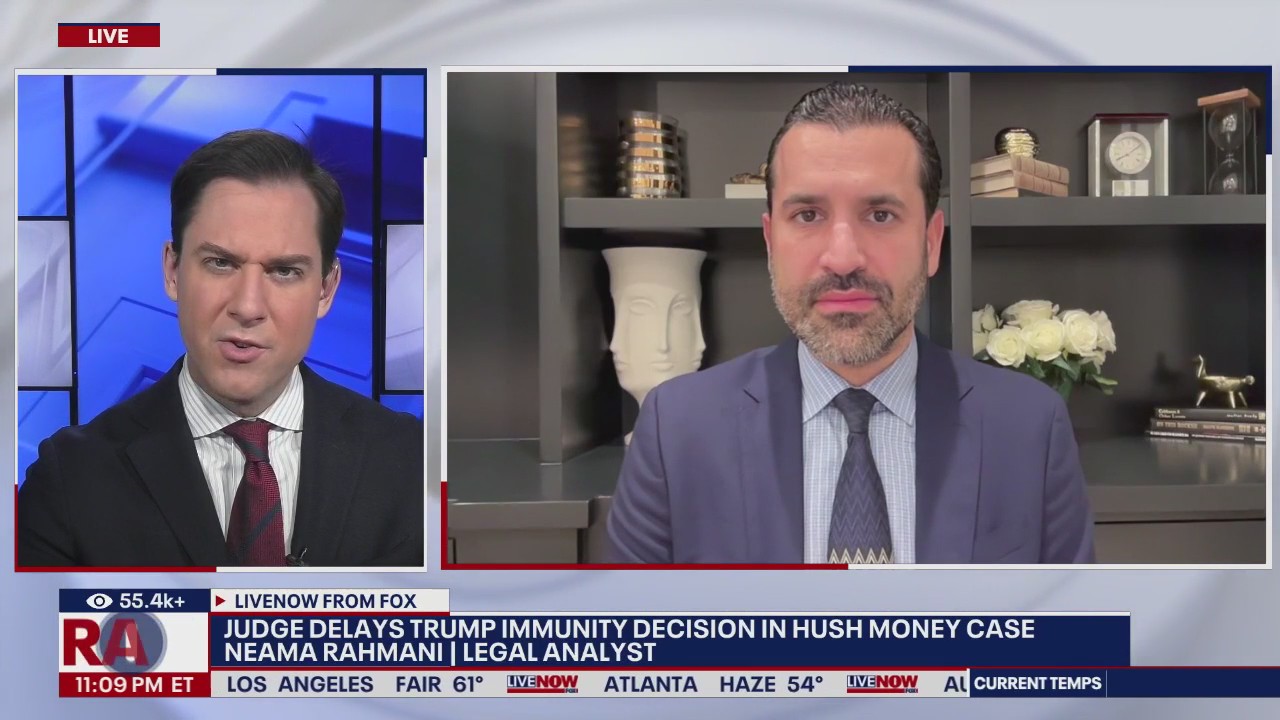 Judge delays Trump hush money immunity decision