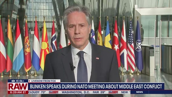 Blinken speaks on the Middle East conflict