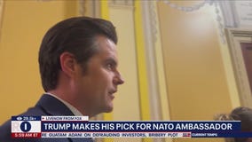 Trump says he will not reconsider Gaetz nom.