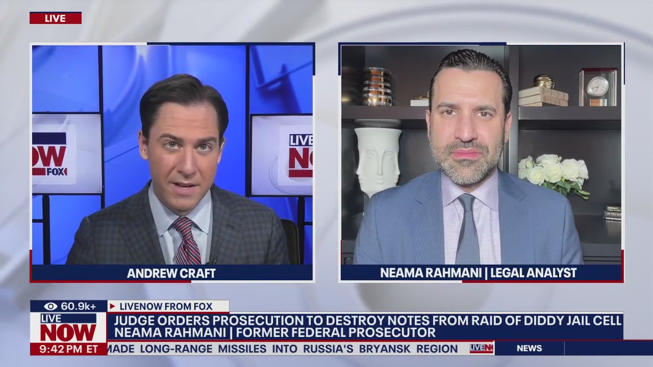 Prosecutors must destroy Diddy's jail cell notes