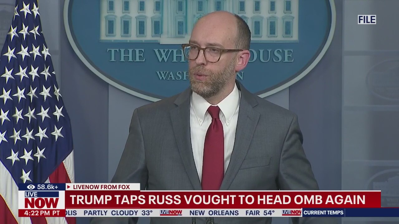 Trump taps Project 2025 author Russ Vought to lead OMB
