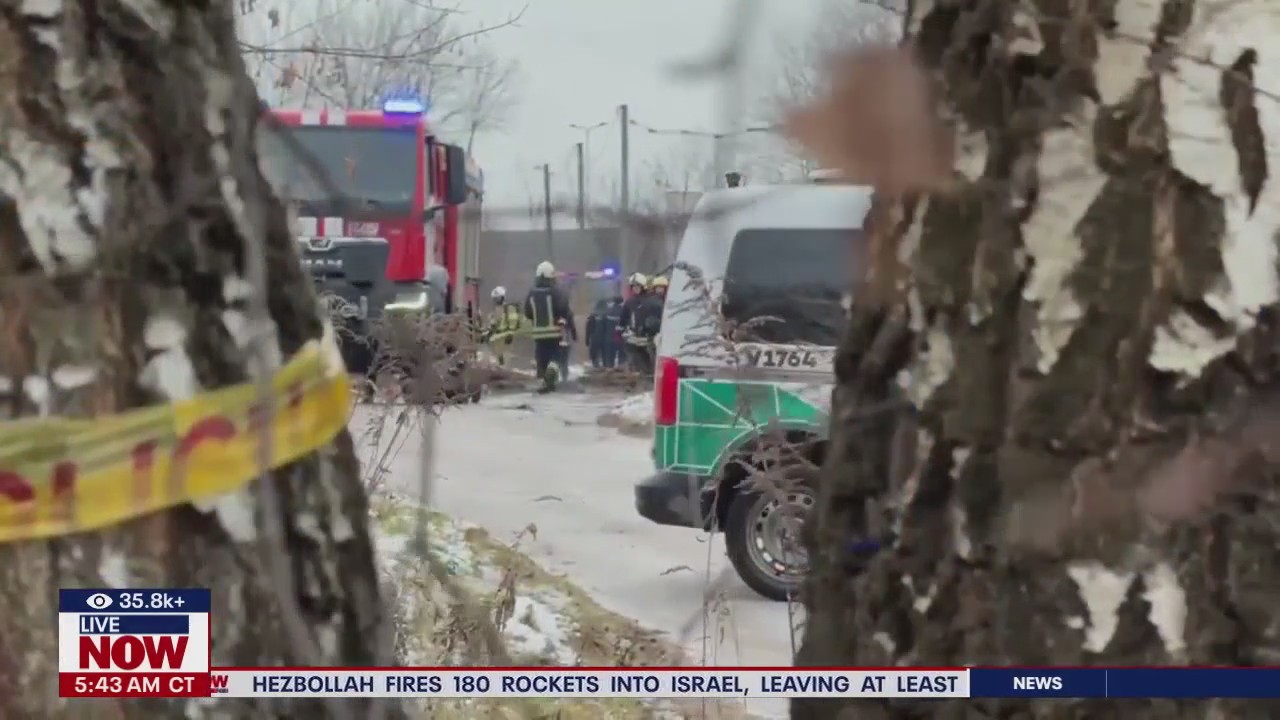 1 killed after DHL cargo plane crashes in Lithuania
