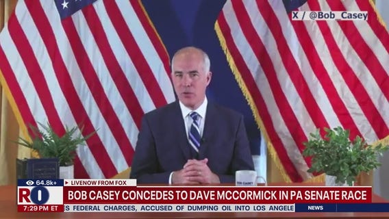 Casey concedes to McCormick in PA Senate race