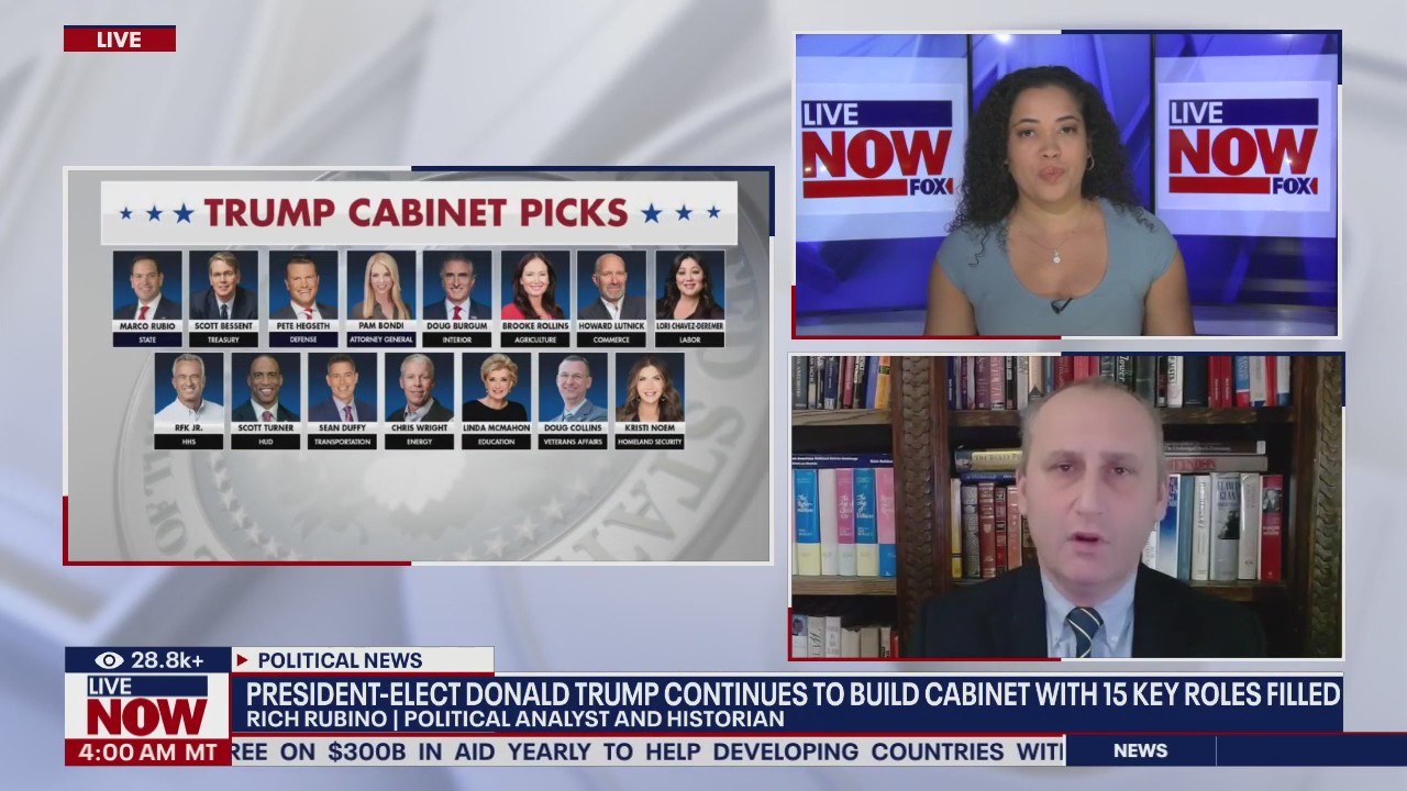 Trump cabinet grows: 15 key roles filled