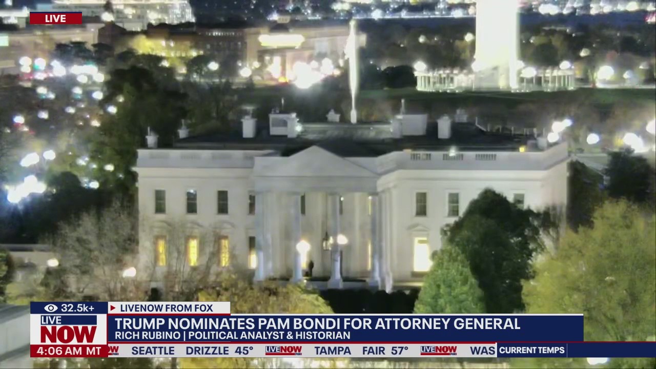 Trump nominates Pam Bondi for attorney general