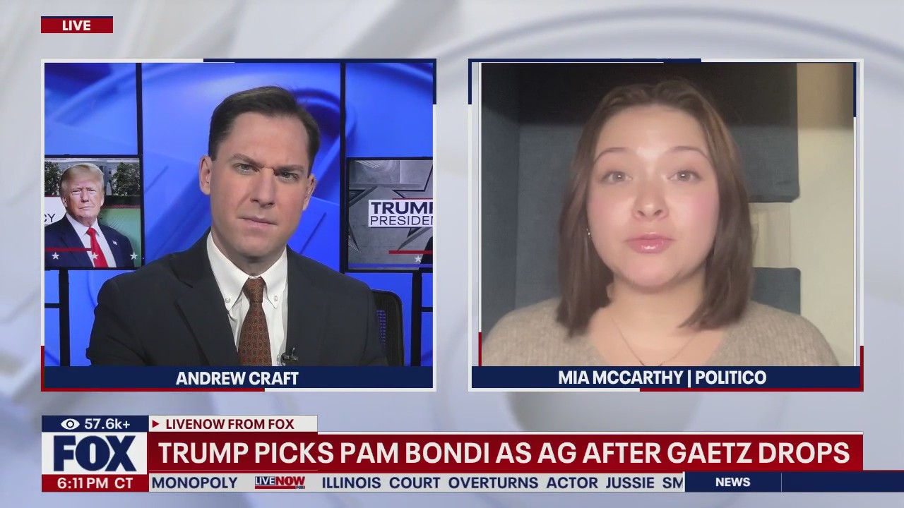 Trump picks former FL AG Pam Bondi to replace Gaetz