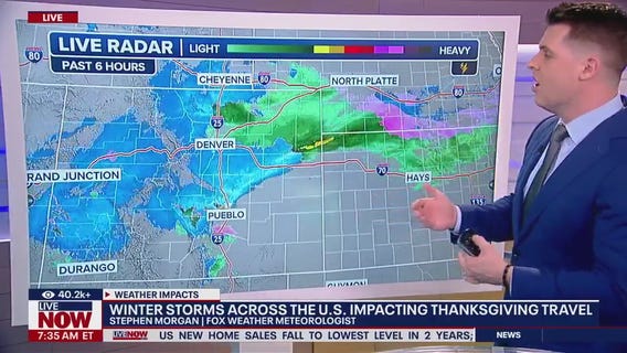 Thanksgiving winter storm puts millions on alert