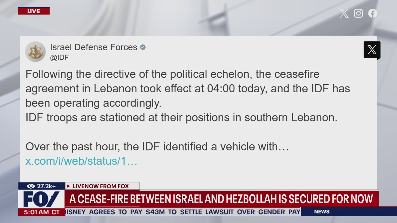 Cease-fire deal secured for now