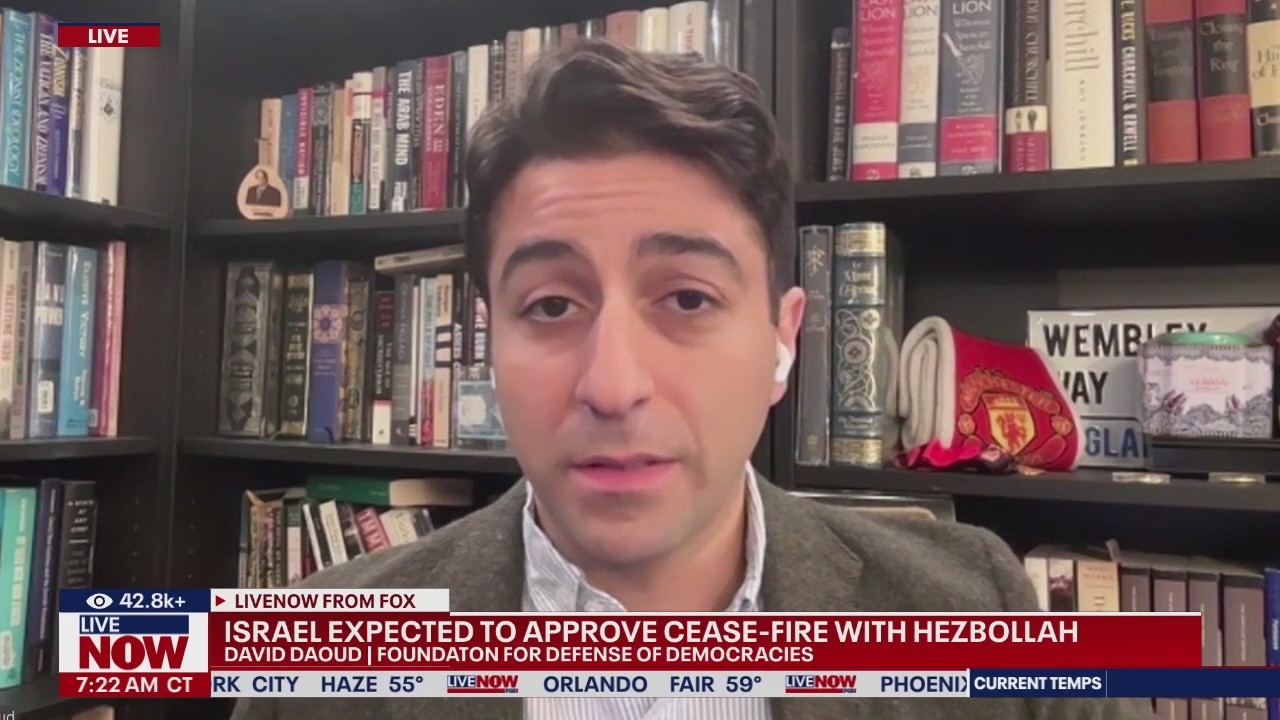 Israel expected to approve ceasefire with Hezbollah