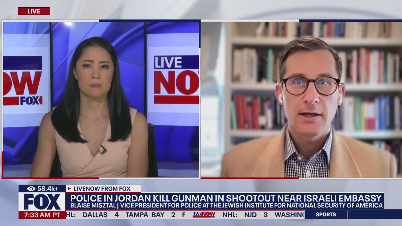 Police in Jordan kill gunman near Israeli embassy