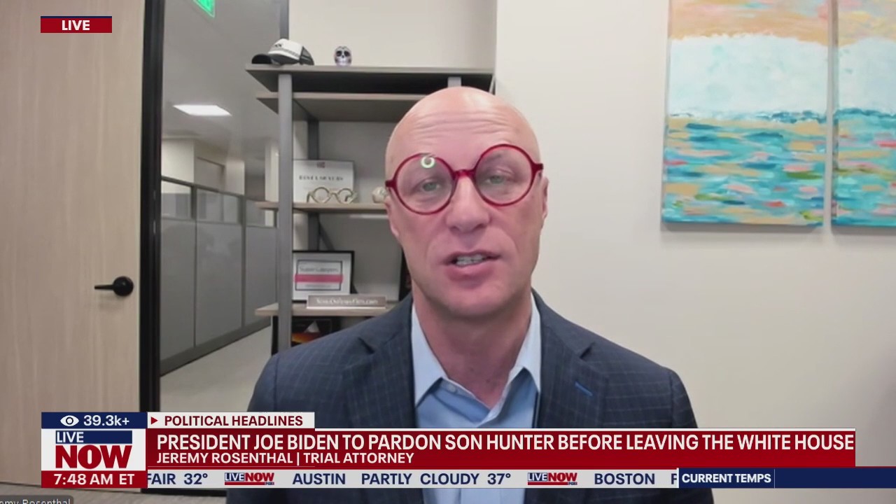 President Biden to pardon son, Hunter Biden