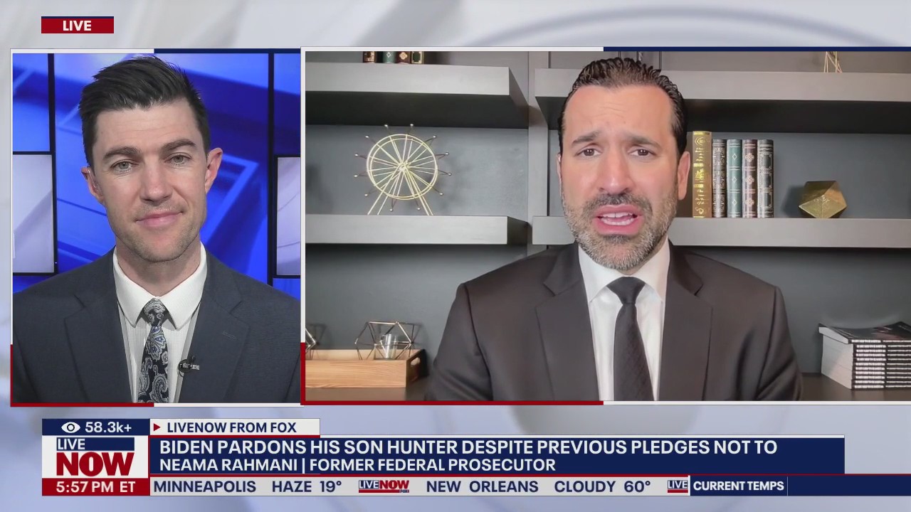 Biden pardons son Hunter over Thanksgiving weekend