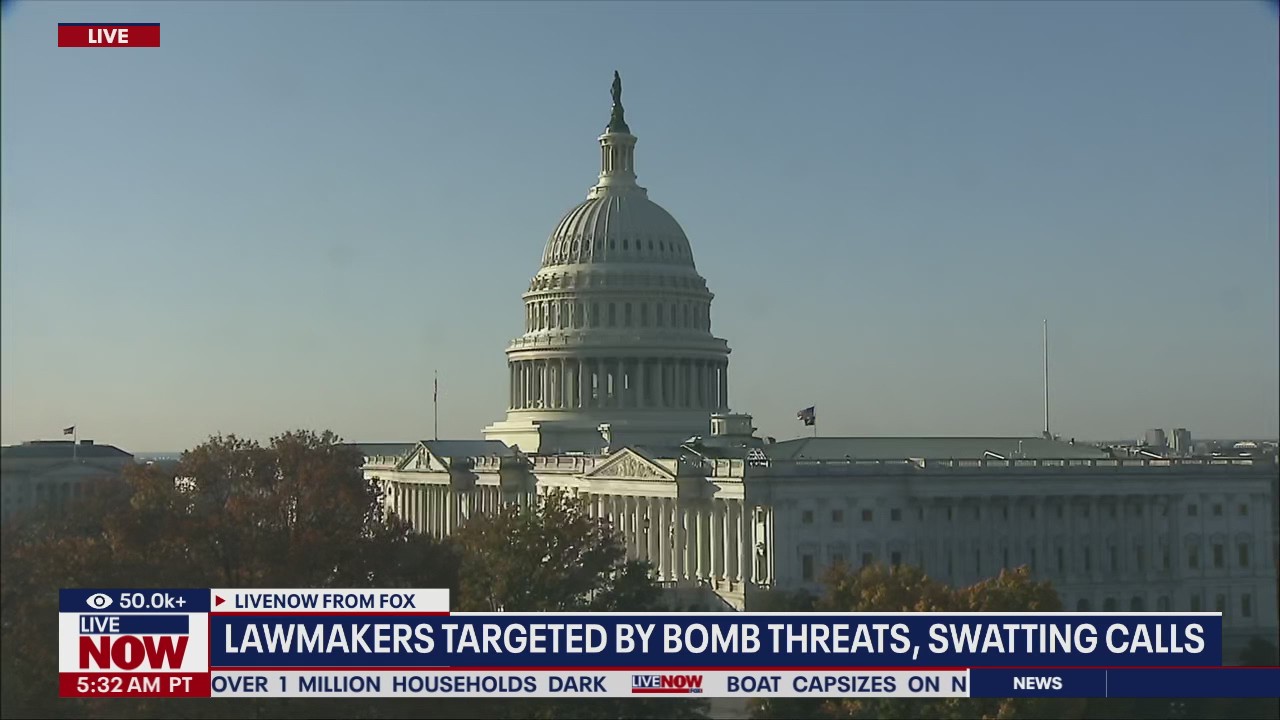 Lawmakers targeted by bomb threats