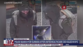 Update: "Deny, Defend, Depose" written on bullets