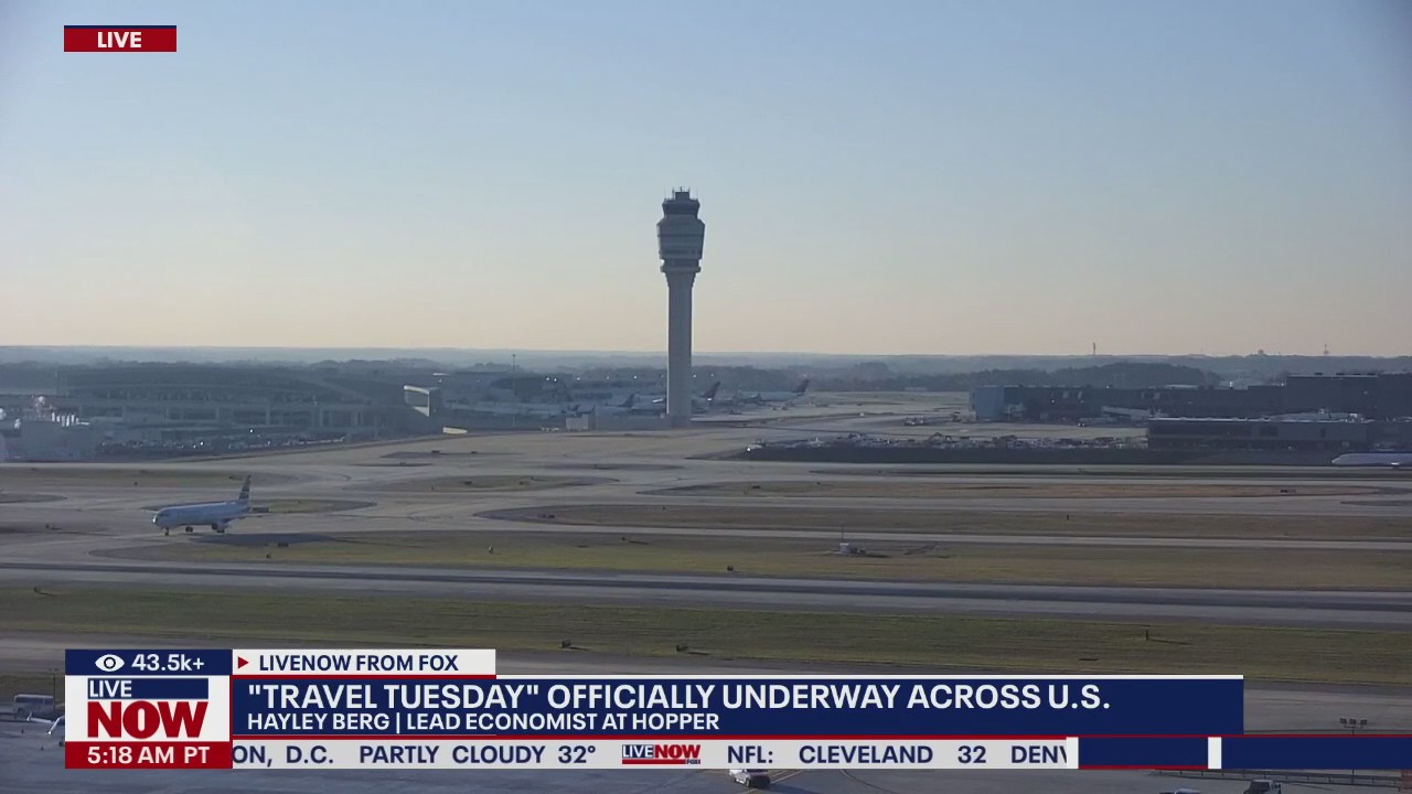 'Travel Tuesday' officially underway across U.S