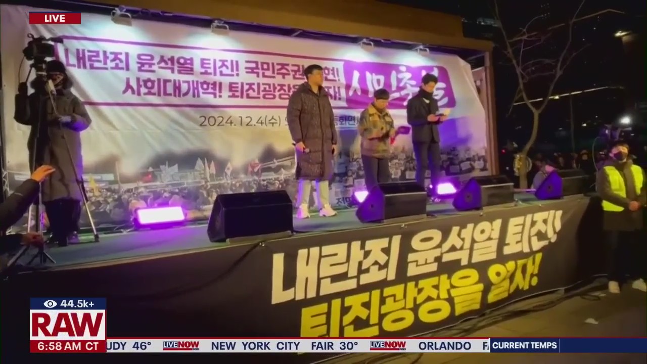 Pres. Yoon faces impeachment after martial law move