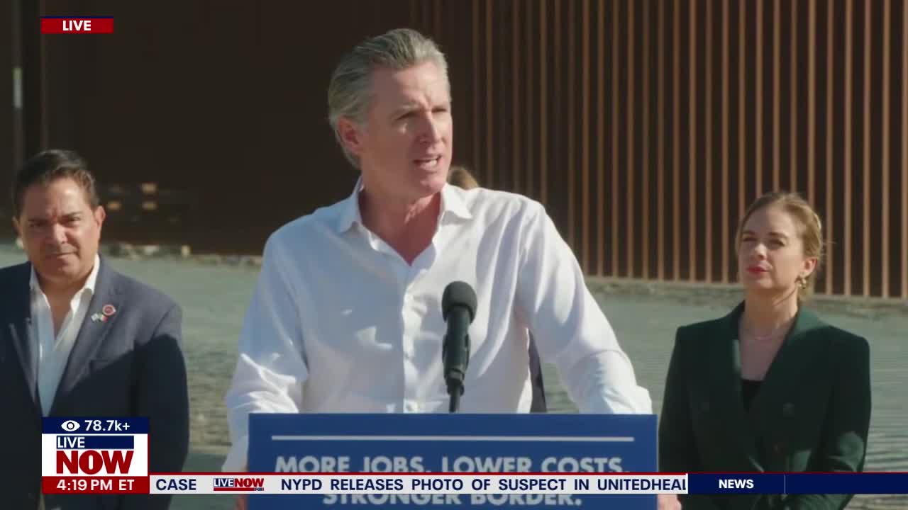 Governor Newsom discusses immigration at border