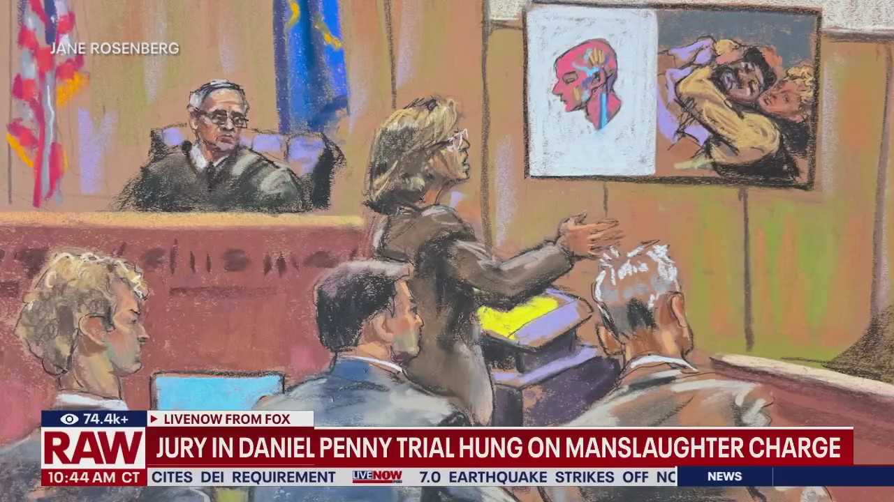 Daniel Penny trial: Jury deadlocked
