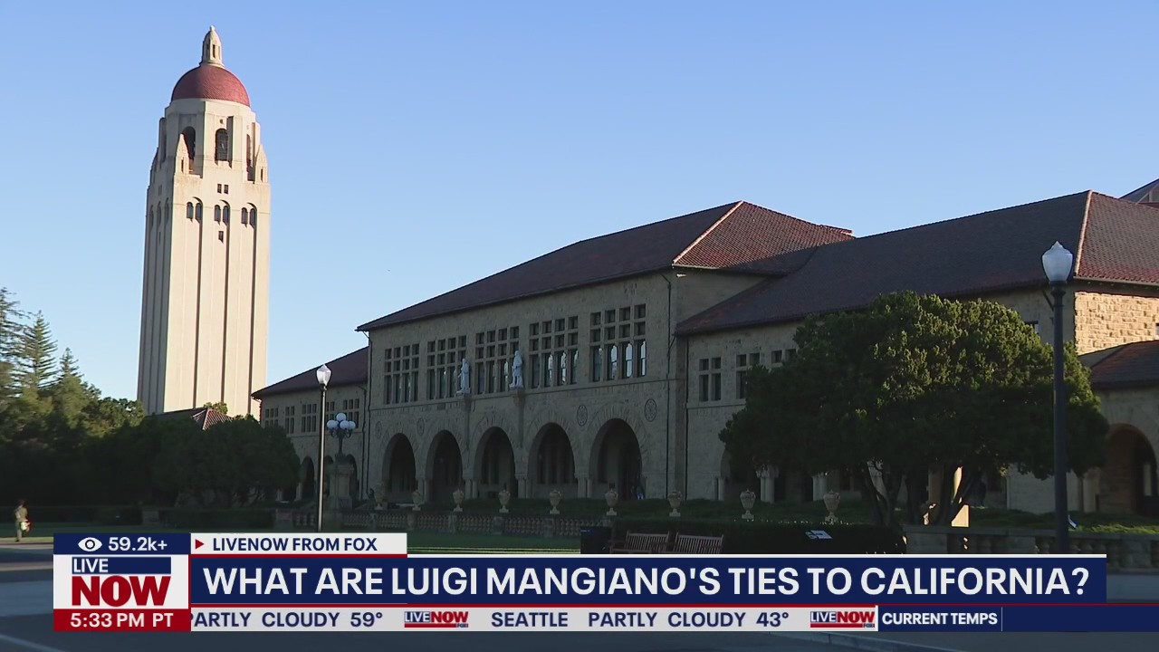 What are Luigi Mangione's ties to California?