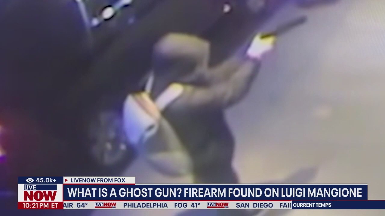 What is a ghost gun? Weapon found on Luigi Mangione