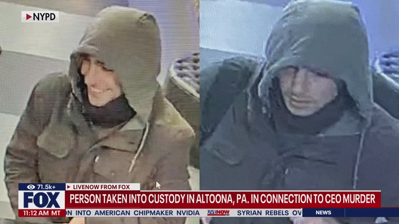 Man taken into custody for questioning for CEO murder