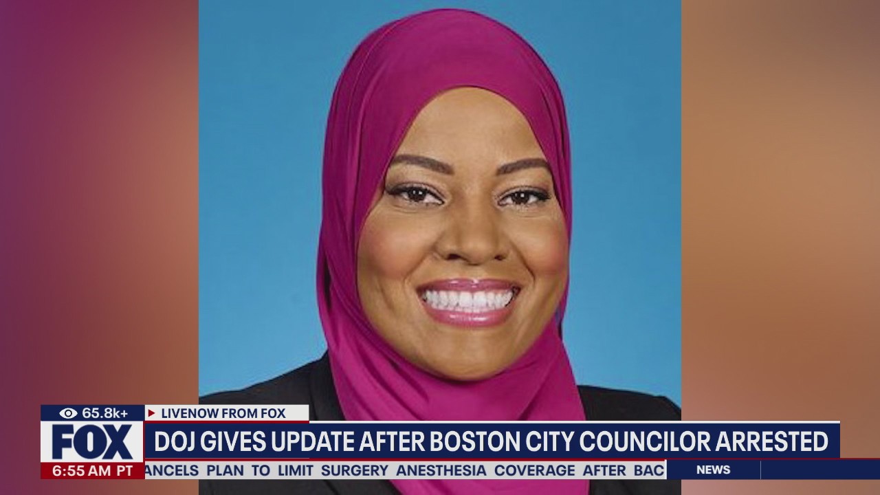 DOJ gives update on Boston city councilor arrested