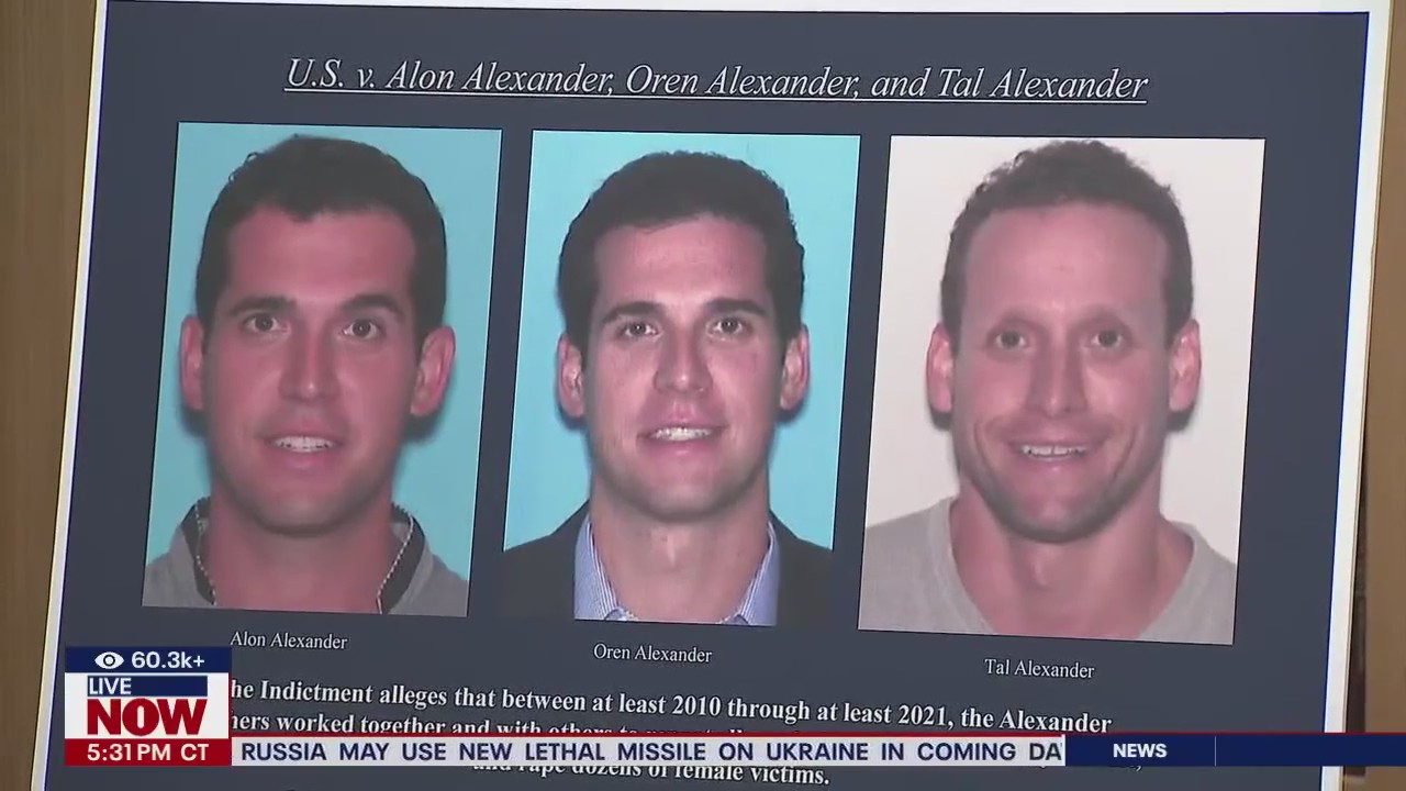 Alexander brothers face sex trafficking charges