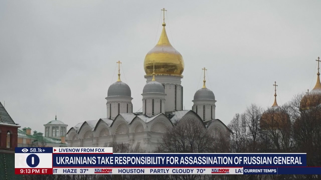 Ukraine takes credit for killing Russian general
