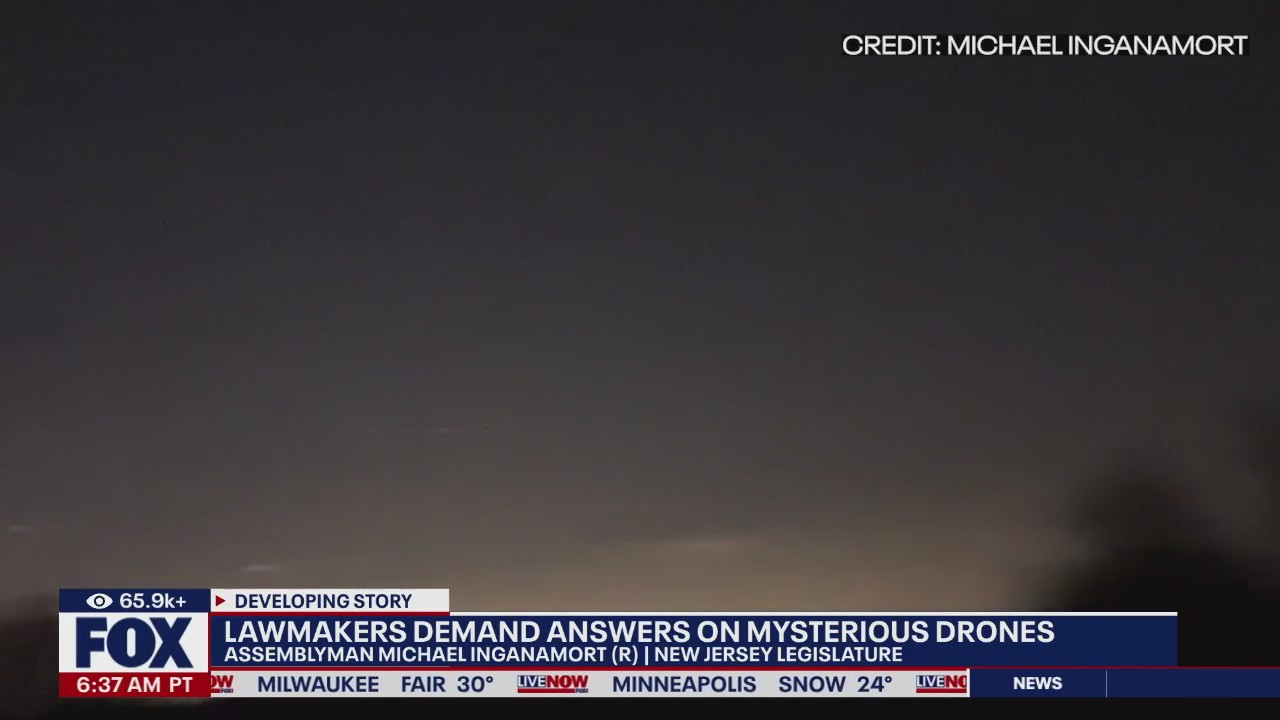 Lawmakers demand answers on mysterious drones