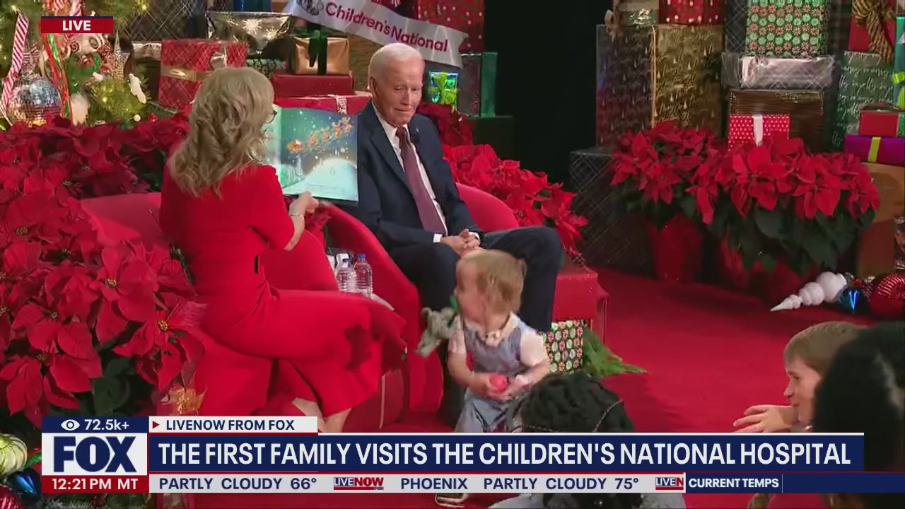 Biden's visit Children's National Hospital