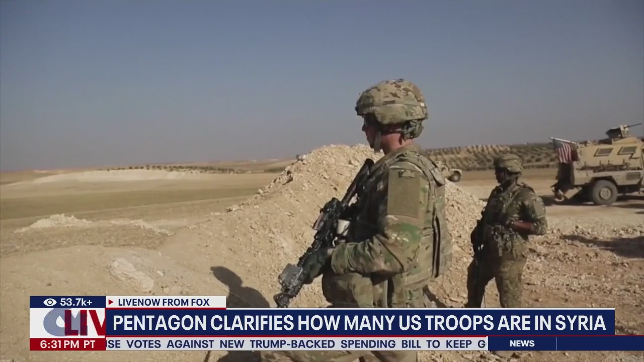 Pentagon: 2K U.S. troops are deployed in Syria