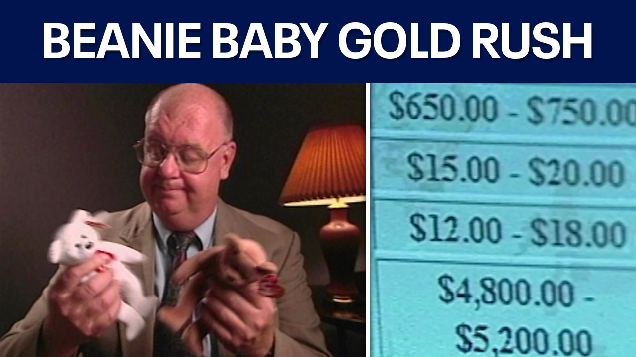 The internet's first big fad: Beanie Babies