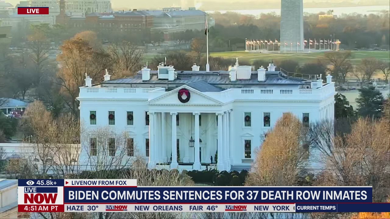 Biden commutes the sentences of 37 death row inmates
