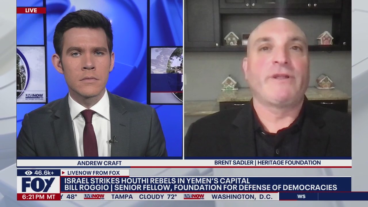 Israel strikes Houthi rebels in Yemen's capital