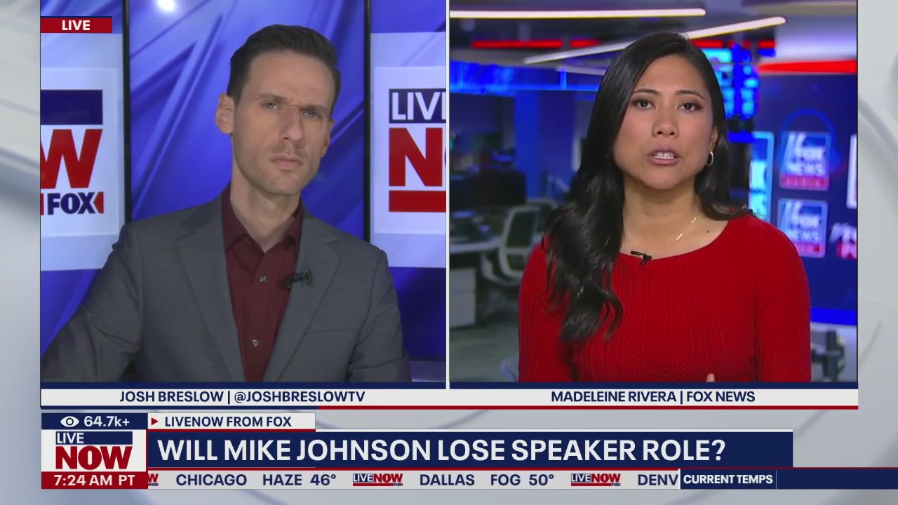 Will Mike Johnson lose speaker role?