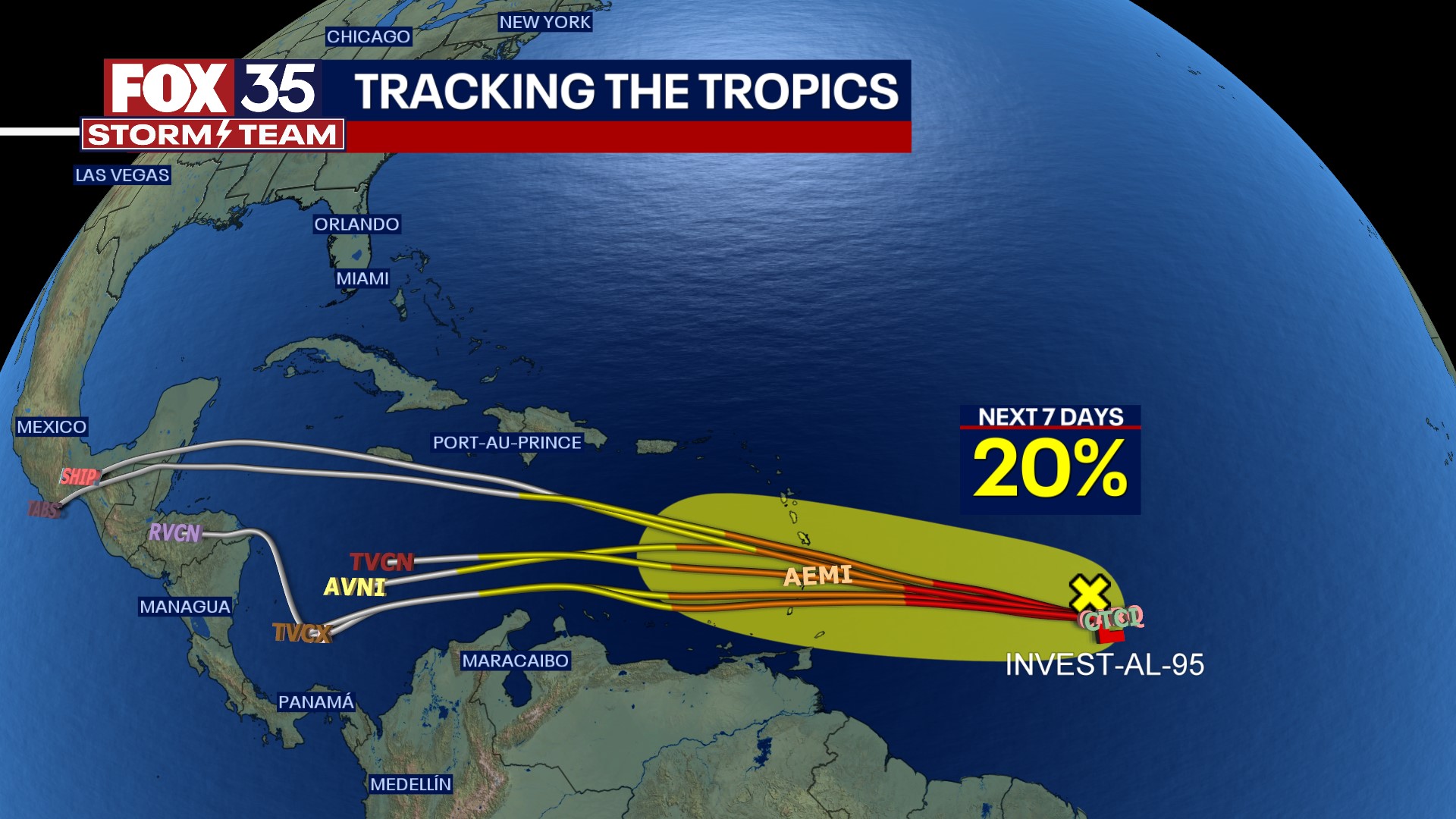 As Don weakens, eyes remain on Invest 95L