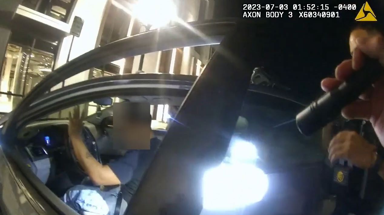 Police bodycam released in Derek Diaz shooting