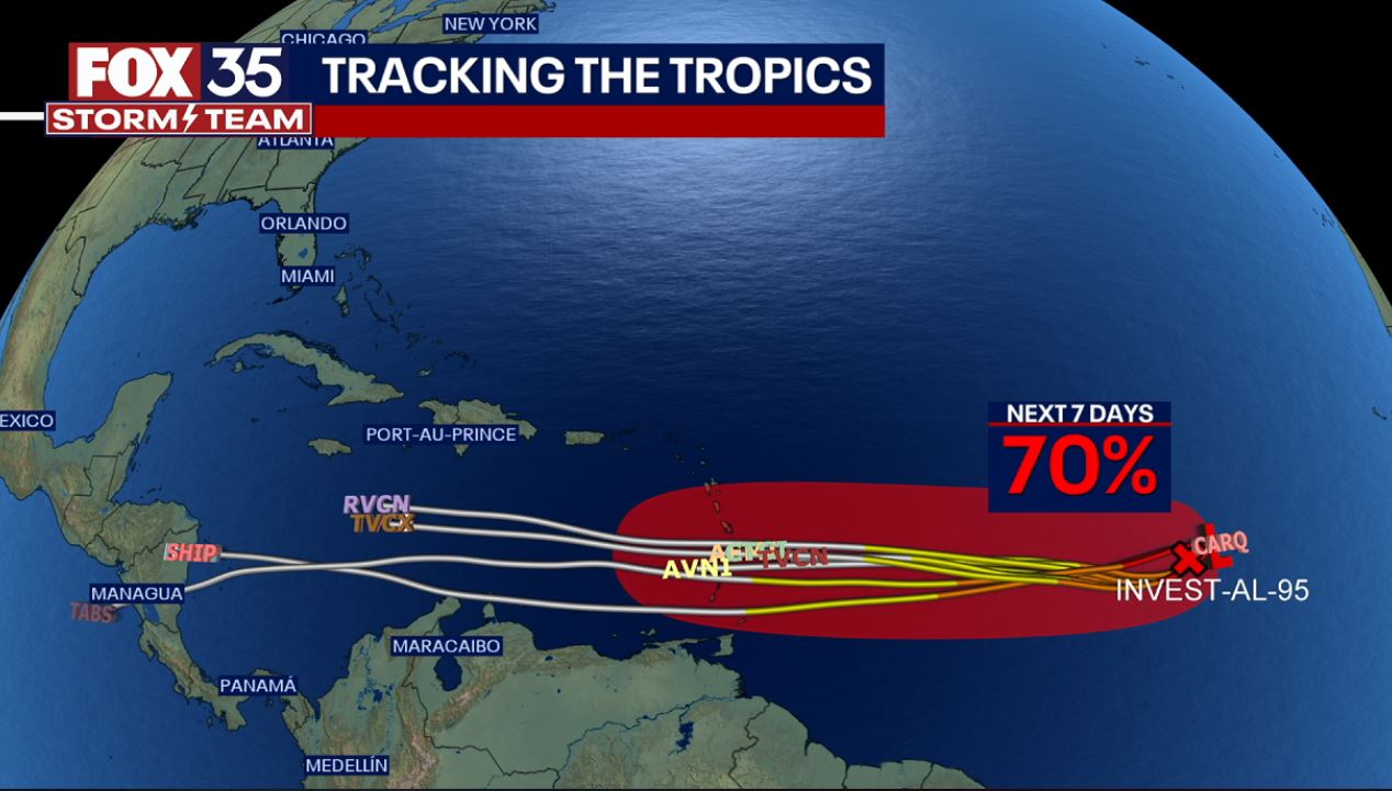 Tracking the Tropics: Tropical Storm Don continues to swirl in the North Atlantic