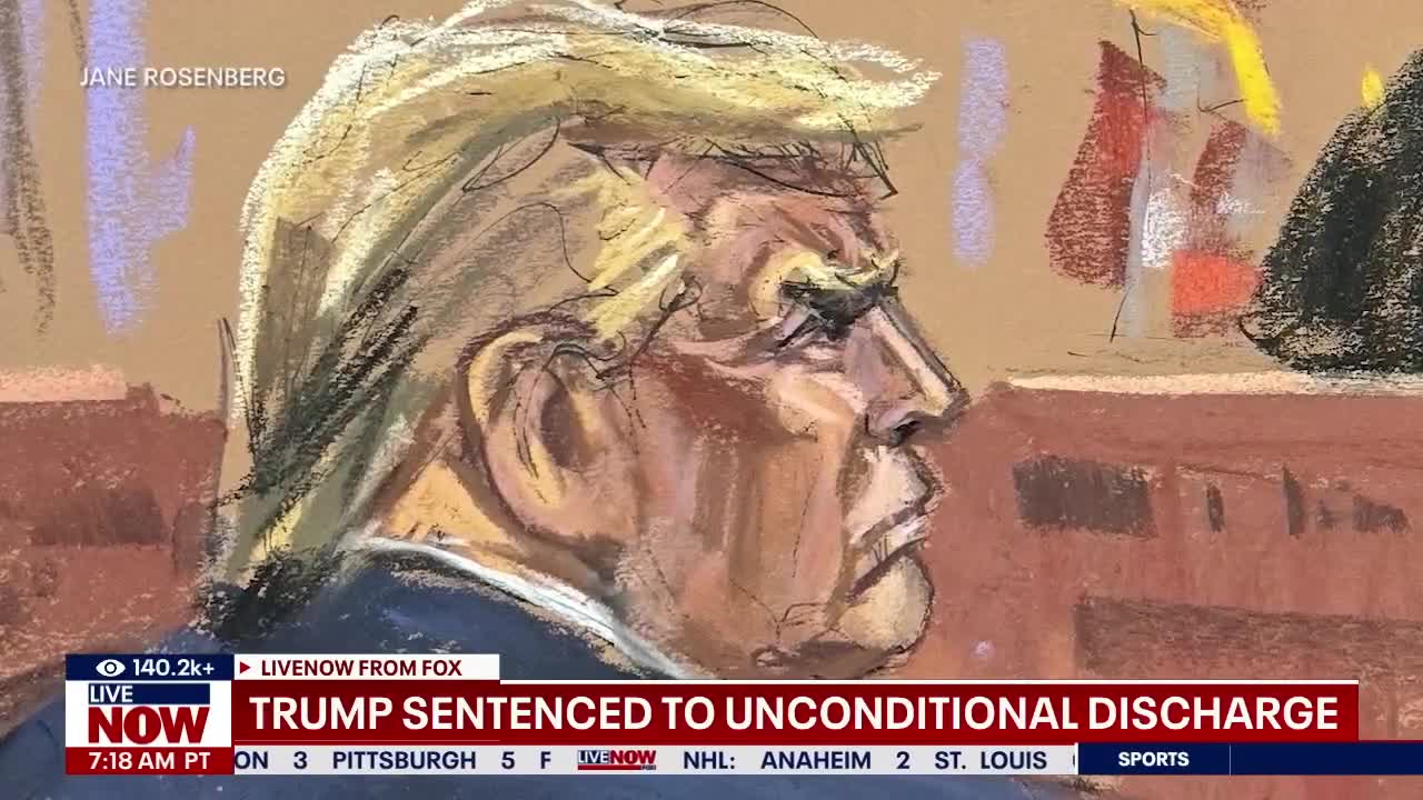 Trump sentenced in Hush Money trial: No jail time