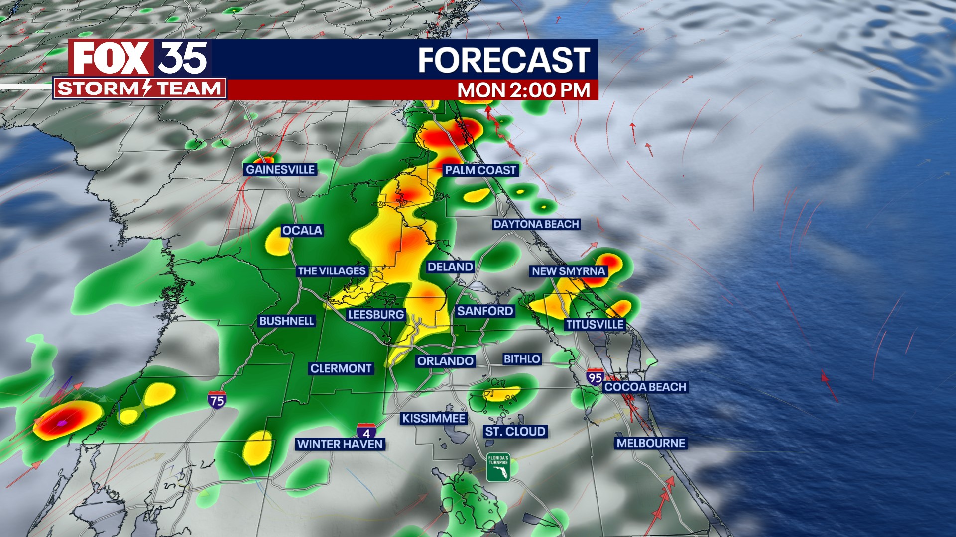 Hot, humid week ahead with daily showers