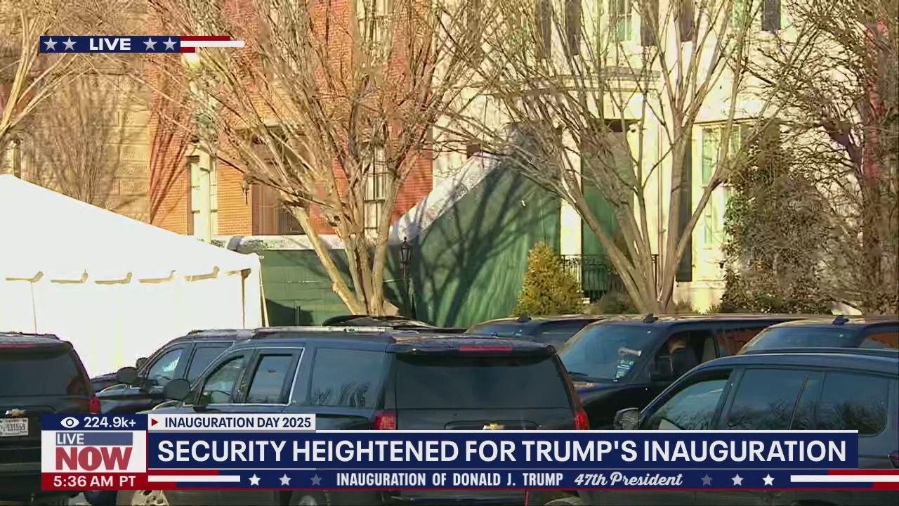 Security heightened for Trump inauguration