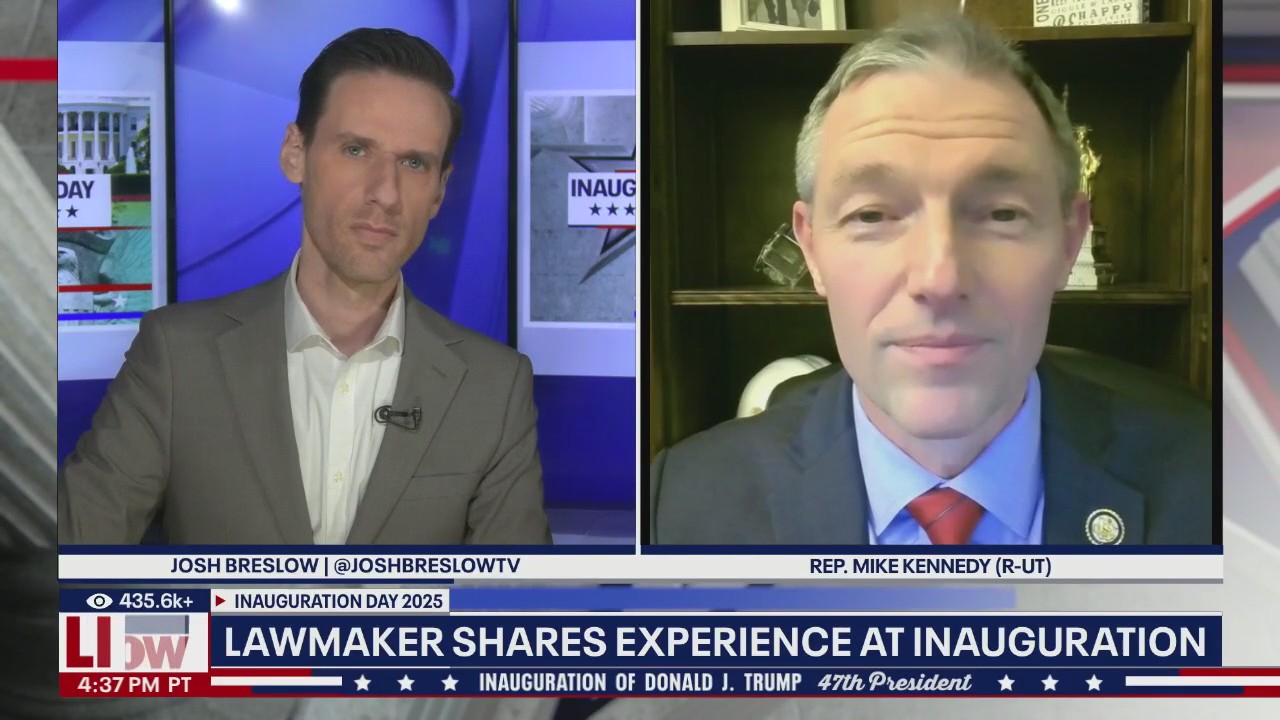 Rep. Kennedy (R-UT) shares inauguration experience