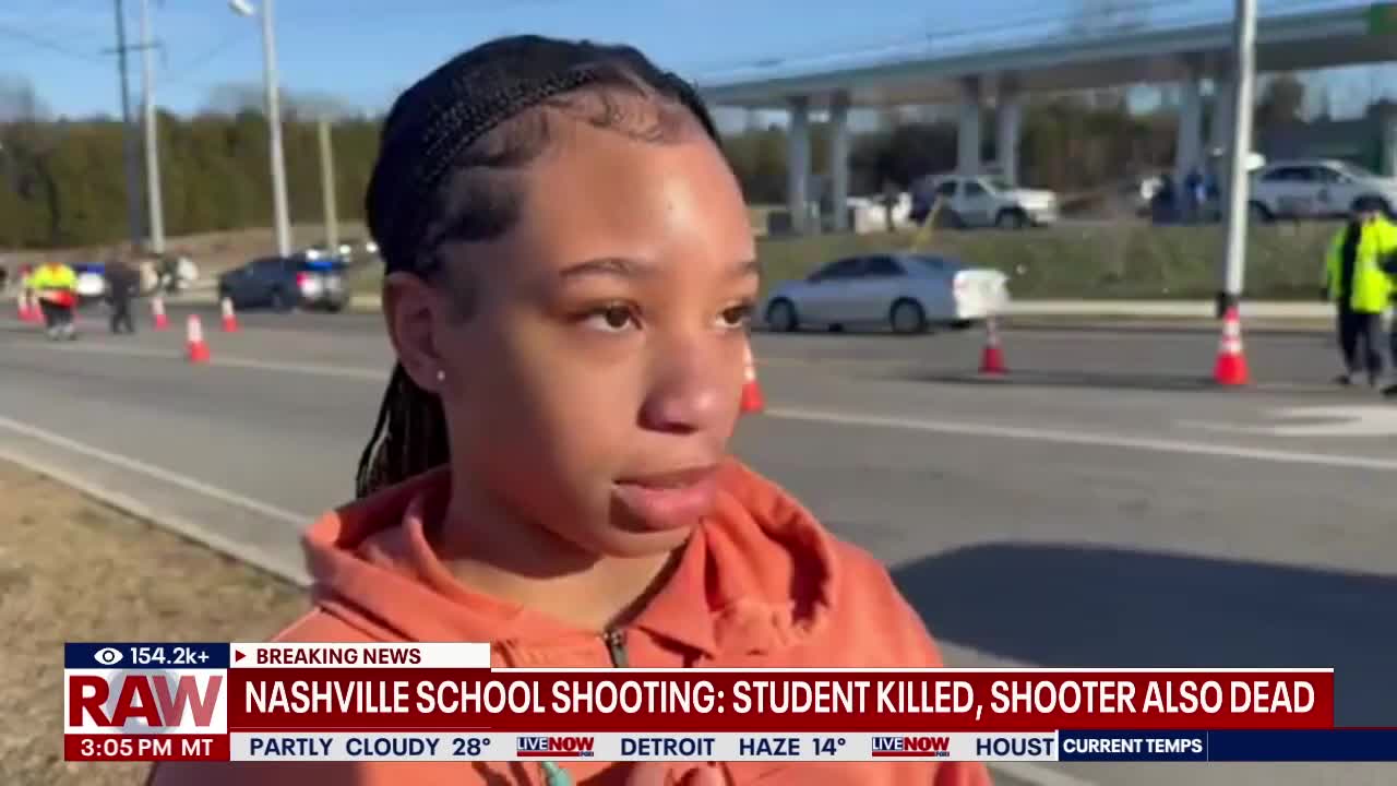 Witness who saw Nashville school shooting speaks
