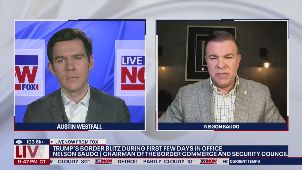 Trump's border blitz during first few days in office